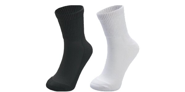Шкарпетки ортопедичні Cotton чорні S від компанії Фармєдіс, ТОВ - фото 1