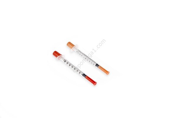 Шприц ін'єкційний одноразового застосування, інсуліновий (1,0 мл U - 100 з голкою 0,3 х 13 мм) від компанії Фармєдіс, ТОВ - фото 1