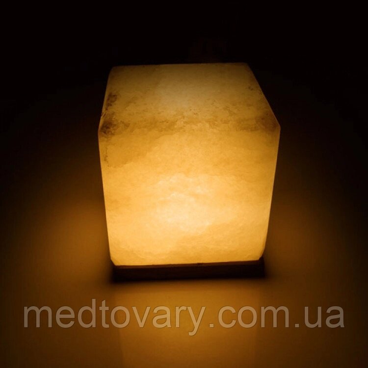 Соляна лампа SALTKEY CUBE Gigant від компанії Фармєдіс, ТОВ - фото 1