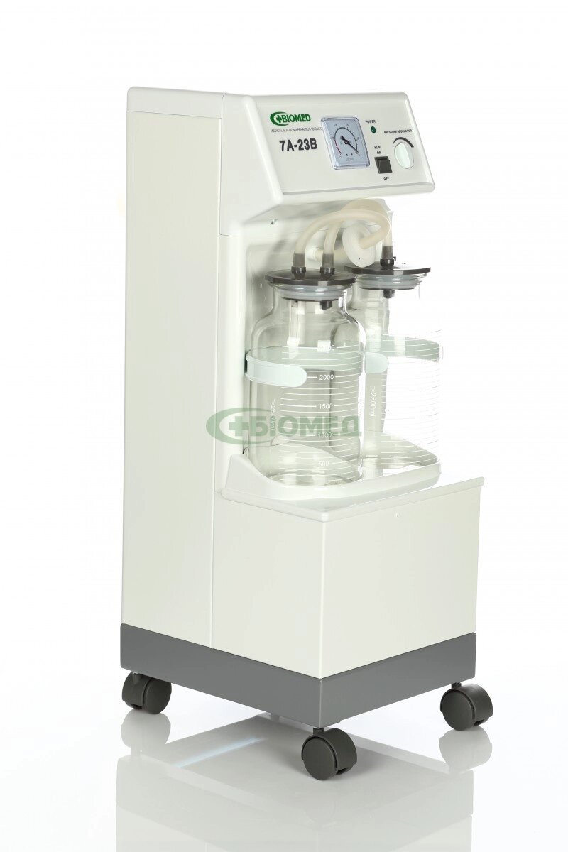 Відсмоктувач медичний "БІОМЕД" електричний, модель 7А-23В (40л) від компанії Фармєдіс, ТОВ - фото 1