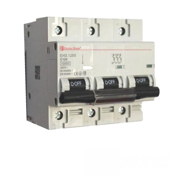 Автоматичний автоматичний вимикач 3 стор. 125 потужність від компанії Polmart - фото 1