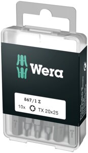 Біти WERA 867/1 DIY TORX, 05072406001, 10TX1025