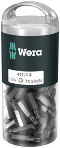 Біти WERA 867/1 TORX, 05072449001, 100TX2525