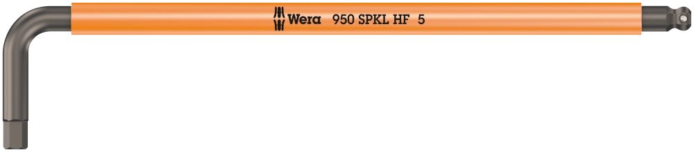 Г-подібний ключ WERA, 950 SPKL HF Multicolour, метричний, з фіксуючою функцією, 05022202001, 5.0154мм від компанії Polmart - фото 1