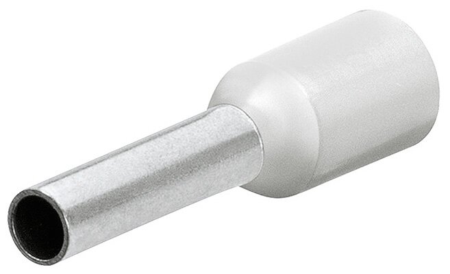 Гільзи контактні з пластмасовим ізолятором, подовжені, KNIPEX 97 99 350, (0,5 мм²) від компанії Polmart - фото 1