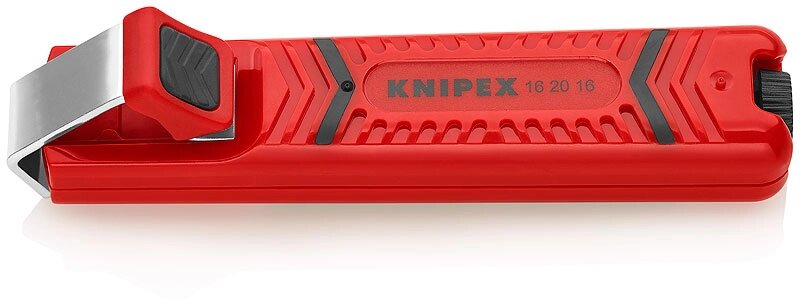 Інструмент для видалення оболонки 130 mm KNIPEX 16 20 16 SB від компанії Polmart - фото 1