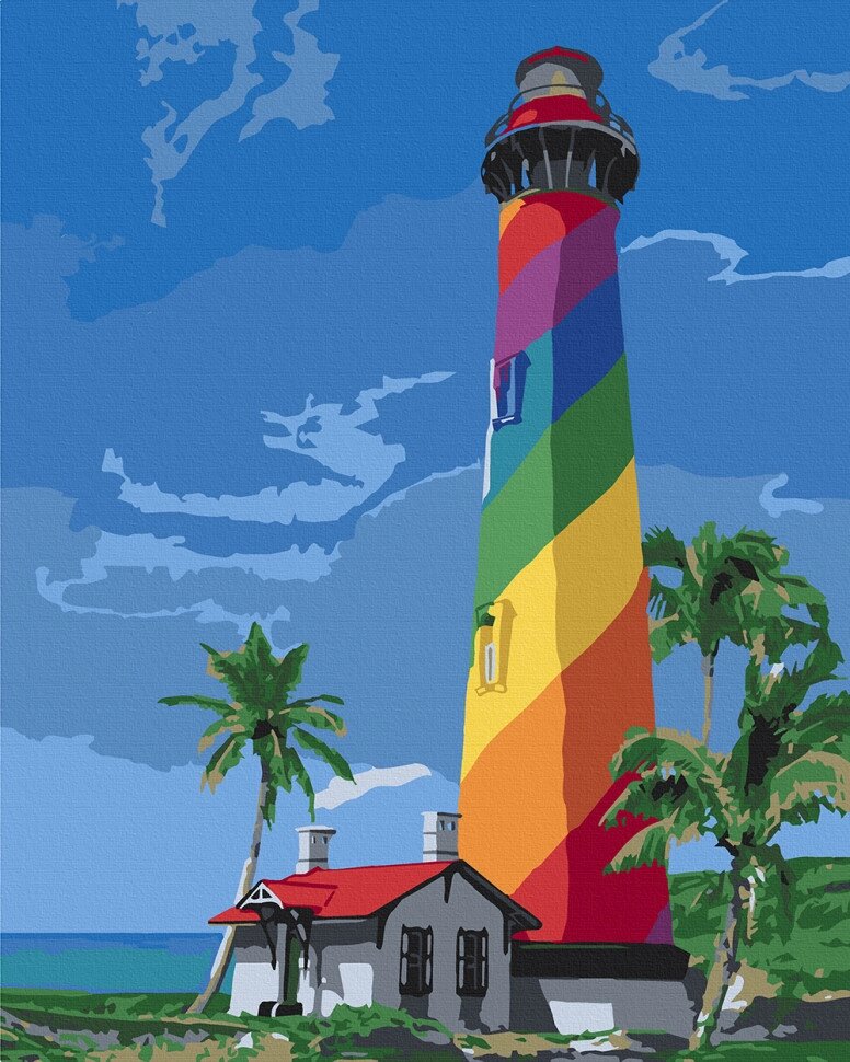 Картина за номерами. Art Craft "Маяк Сан Августин. Флорида "38*50 см 10547-AC від компанії Polmart - фото 1