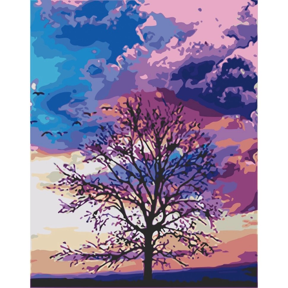 Картина за номерами без підрамника "Кольорове небо" Art Craft 11018-ACNF 40х50 см від компанії Polmart - фото 1