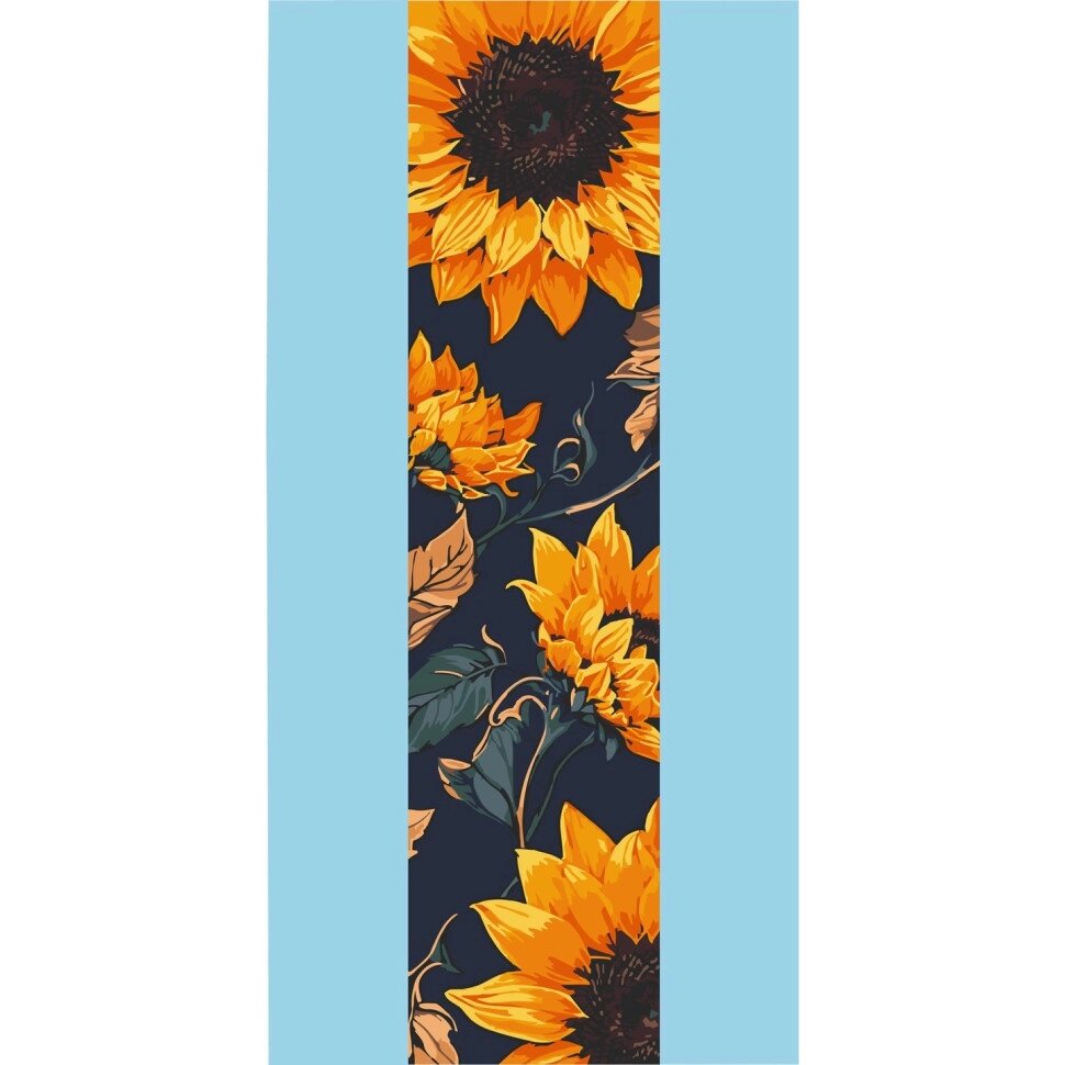 Картина за номерами "Квітка сонця 2" 13068-AC 40х80 см від компанії Polmart - фото 1