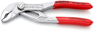 Кліщі сантехнічні KNIPEX Cobra 87 03 125