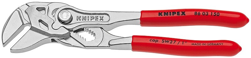 Кліщі переставні гайковий ключ KNIPEX 86 03 150 від компанії Polmart - фото 1