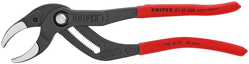 Кліщі трубні захватні KNIPEX 81 01 250 від компанії Polmart - фото 1