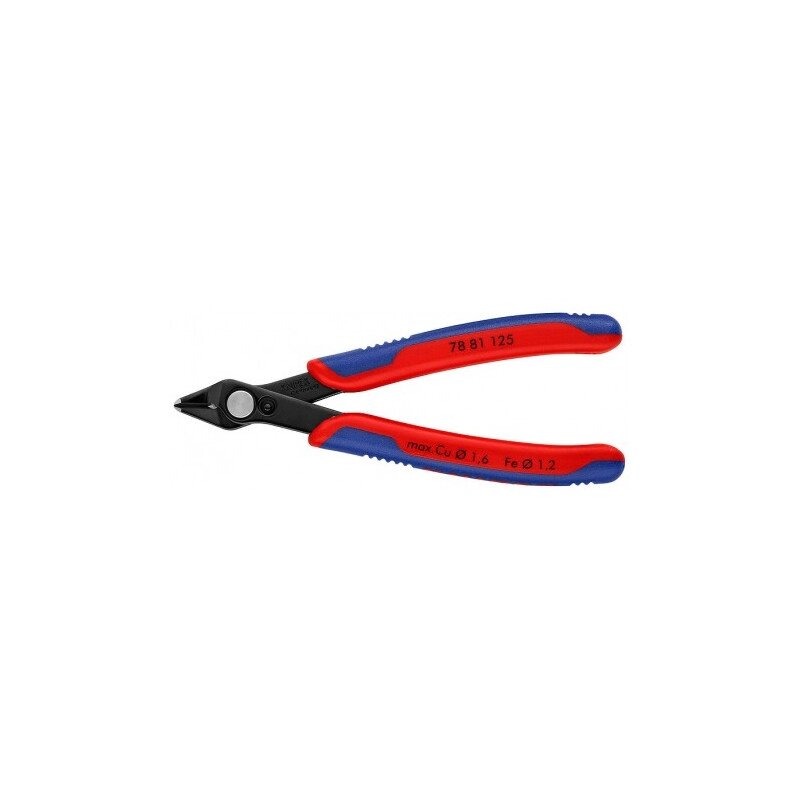 Кусачки Electronic Super Knips KNIPEX 78 81 125 від компанії Polmart - фото 1