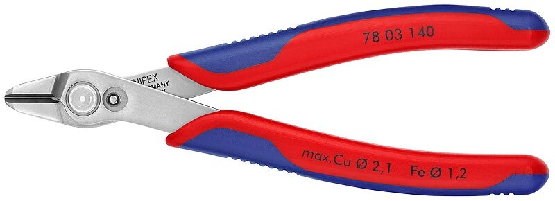 Кусачки Electronic Super Knips XL KNIPEX 78 03 140 від компанії Polmart - фото 1