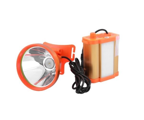 Ліхтар налобний Small Sun ZY-H49-5W шахтарський, 24SMD (6 Ah), ЗУ 220V, диммер, Power Bank від компанії Polmart - фото 1