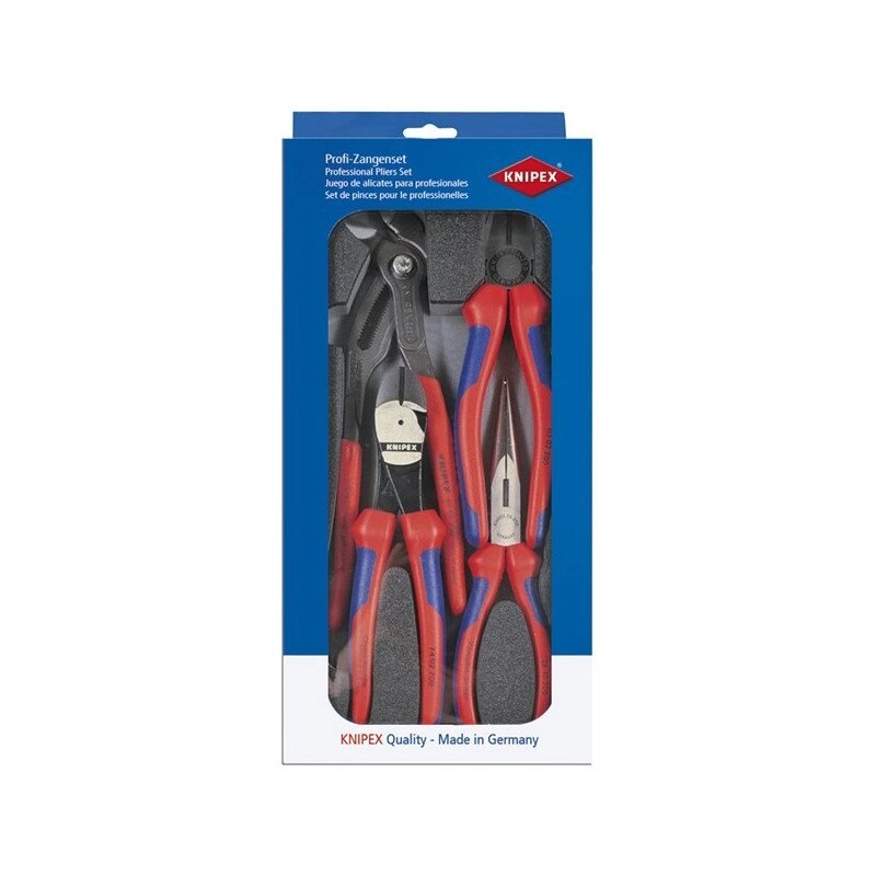 Набір плоскогубців KNIPEX із 4 предметів "Basic 2" 00 20 01 V08 від компанії Polmart - фото 1