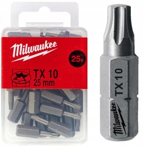 Насадка Milwaukee TX10 25мм ( 25 шт )