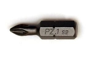 Насадка PZ1*25мм, 1/4"", S2, ACR (10 шт у блістері) від компанії Polmart - фото 1