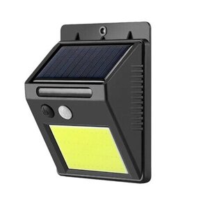 Настінний світильник SH-1605-COB, 1x18650, PIR, CDS, сонячна батарея, 1x18650