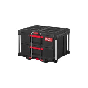 Ящик для інструменту з 2-ма висувними відсіками MILWAUKEE PACKOUT DRAWER BOX 4932472129