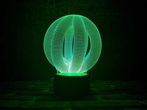 Змінна пластина для 3D нічника "Цілісність" 3DTOYSLAMP