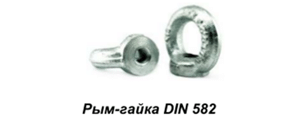 Гайка з кільцем (Pим-гайка) DIN 582