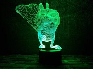 Змінна пластина для 3D ламп "Більченя" 3DTOYSLAMP