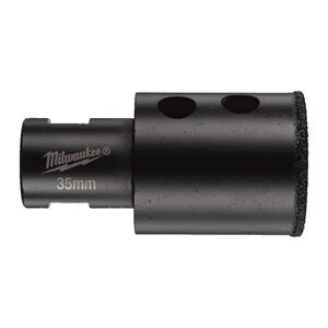 Коронка алмазна Diamond Max MILWAUKEE, Ø35мм M14 (сухе свердління)