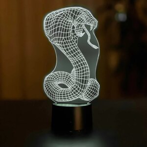 Сменная пластина для 3D ламп "Кобра" 3DTOYSLAMP