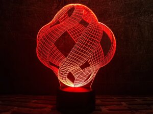 Змінна пластина для 3D нічника "Фантазія" 3DTOYSLAMP