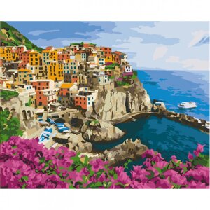 Зображення на числах "Chinkwe-Terre. Italy" мистецтво 11231-AM 40x50 см