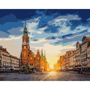 Зображення на цифрах "Magic Wroclaw" Ideam Kho3608 40x50cm