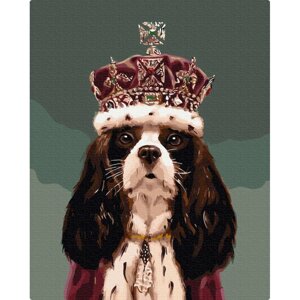 Картина за номерами "Король Чарльз" Lucia Heffernan BS53617, 40х50см