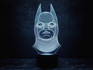 Дитячий нічник - світильник "Бетмен 1" 3DTOYSLAMP