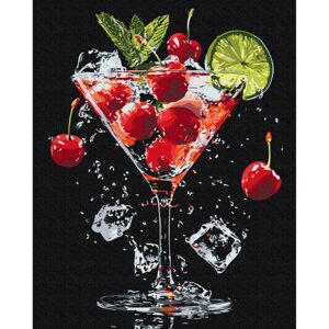 Картина за номерами "Насолода в келиху" BS54151, 40х50 см