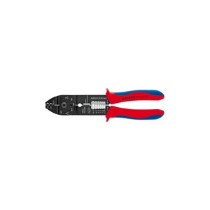 Кліщі універсальні для опресування і зачистки KNIPEX 97 21 215 B ( ідеальні автоелектрикам )