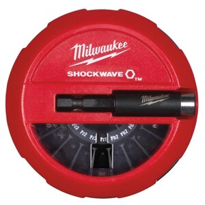 Набір біт Milwaukee SHOCKWAVE (15 предм. )