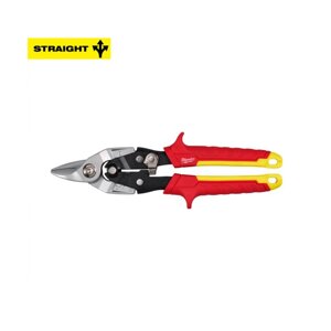 Ножиці по металу короткі MILWAUKEE (прямий різ)