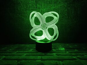 Змінна пластина для 3D нічника "Інфініто" 3DTOYSLAMP