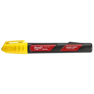 Маркер на основі рідкої фарби INKZALL MILWAUKEE, Жовтий - LP
