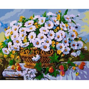Картина за номерами "Літні квіти" Олександр Закусилов Ідейка KHO3118 40х50 см