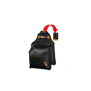 Будівельна сумка для витратних матеріалів з підставкою ClipTech Toughbuilt TB-CT-03