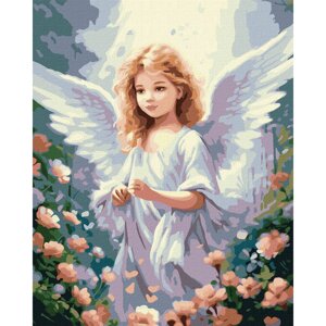 Картина номерів "Ангельська зовнішність" KHO5121 40х50см