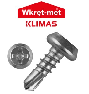 Саморіз "блоха" по металу  оцинкований KSTEX Wkret-Met