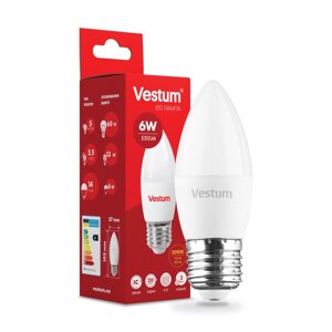 Лампи LED (C37 свічки) Vestum