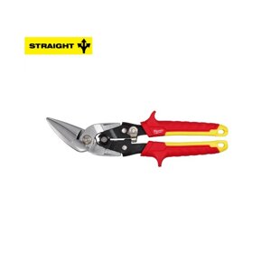 Ножиці по металу офсетні (45°) MILWAUKEE (прямий різ)