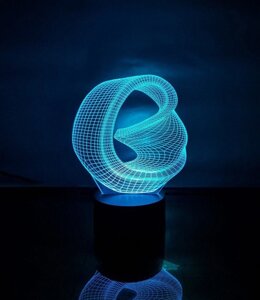 Змінна пластина для 3D нічника "Нескінченність" 3DTOYSLAMP