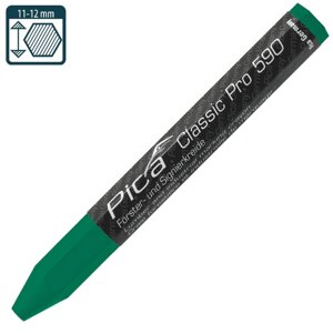 Промисловий маркер на восковій-крейдовій основі Pica Classic PRO 590/36, зелений