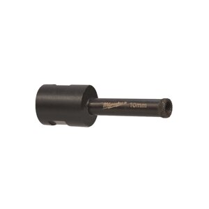Коронка алмазна Diamond Max MILWAUKEE, Ø10мм M14 (сухе свердління)