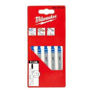 Полотна для лобзика T 118 B MILWAUKEE 4932254064